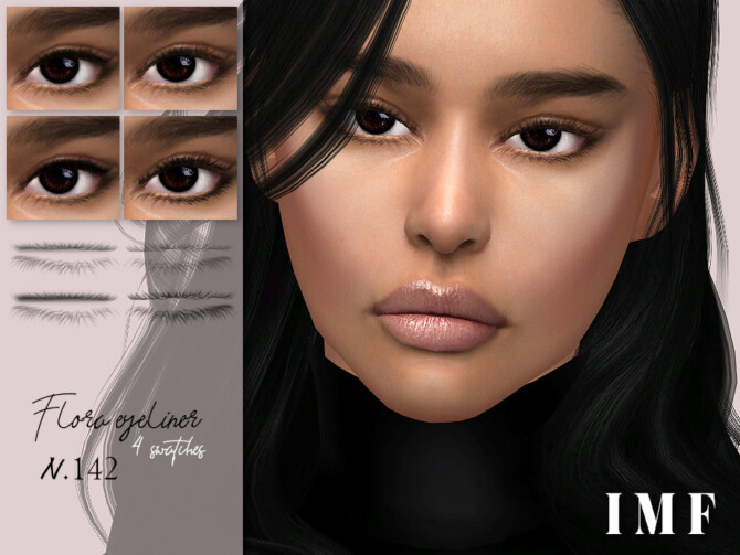 IMF Flora Eyeliner N.142 by IzzieMcFire at TSR