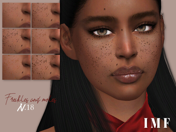 IMF Freckles + moles N.18 by IzzieMcFire at TSR