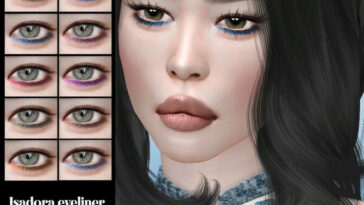 IMF Isadora Eyeliner N.134 by IzzieMcFire at TSR