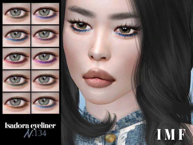 IMF Isadora Eyeliner N.134 by IzzieMcFire at TSR