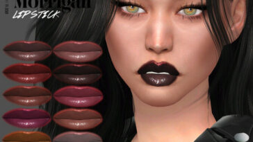 IMF Morrigan Lipstick N.350 by IzzieMcFire at TSR