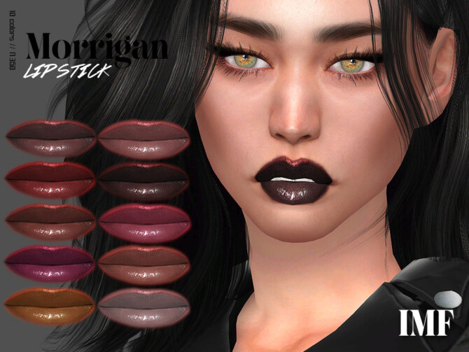 IMF Morrigan Lipstick N.350 by IzzieMcFire at TSR