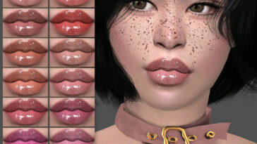 IMF Saya V2 Lipstick N.367 by IzzieMcFire at TSR