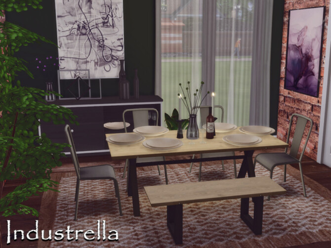 Industrella Dining Room by GenkaiHaretsu at TSR