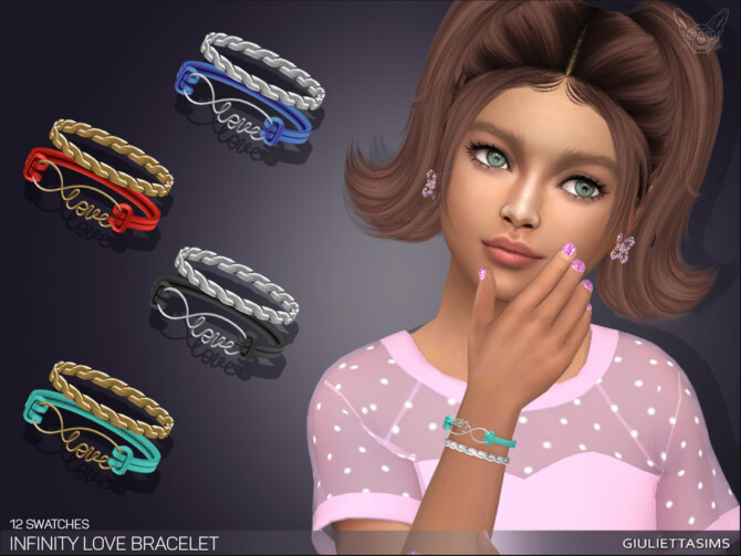 Infinity Love Bracelet For Kids by feyona at TSR