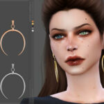 Ingrid earrings by sugar owl at TSR