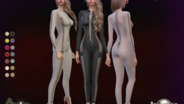 Iniyara jumpsuit by jomsims at TSR