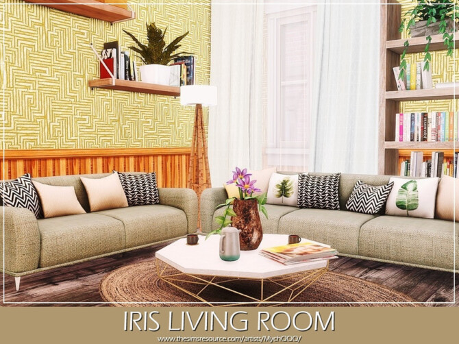 Iris Living Room by MychQQQ at TSR