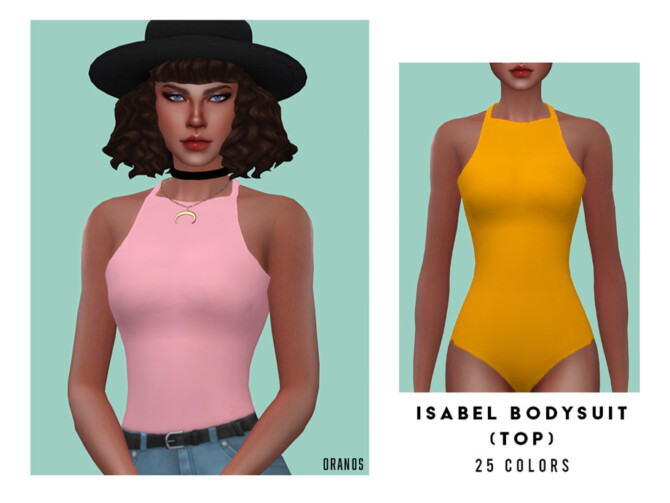 Isabel Bodysuit (Top) by OranosTR at TSR