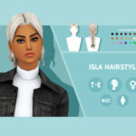 Isla Hairstyle by simcelebrity00 at TSR