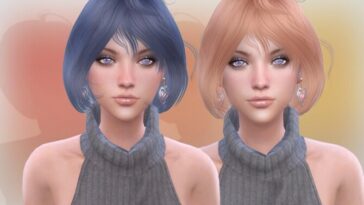 J266 Habibi hairstyle at Newsea Sims 4