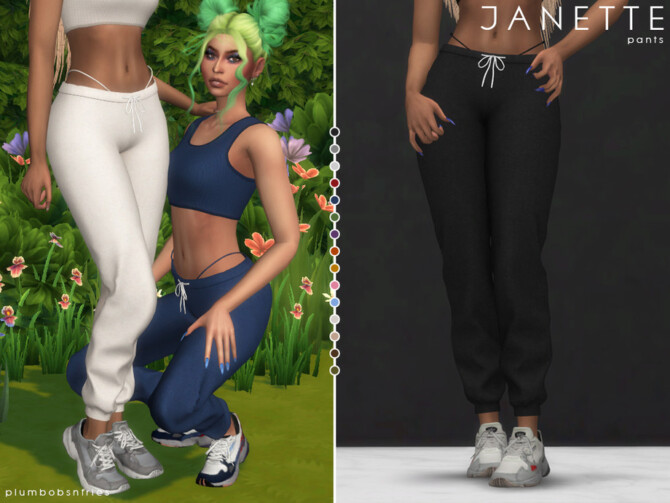 JANETTE pants by Plumbobs n Fries at TSR