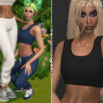 JANETTE top by Plumbobs n Fries at TSR