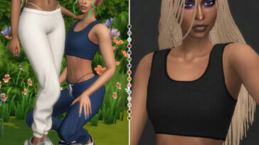 JANETTE top by Plumbobs n Fries at TSR