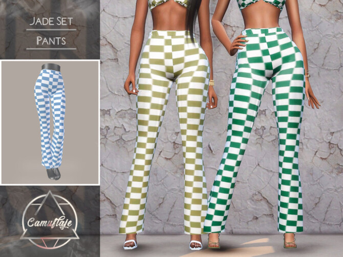 Jade Set Pants by Camuflaje at TSR