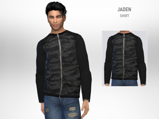 Jaden Shirt by Puresim at TSR