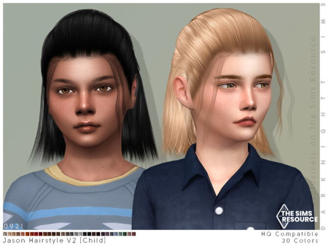 Jason Hairstyle V2 (Child) by DarkNighTt at TSR