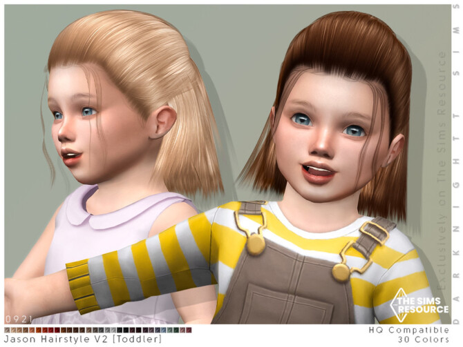 Jason Hairstyle V2 (Toddler) by DarkNighTt at TSR