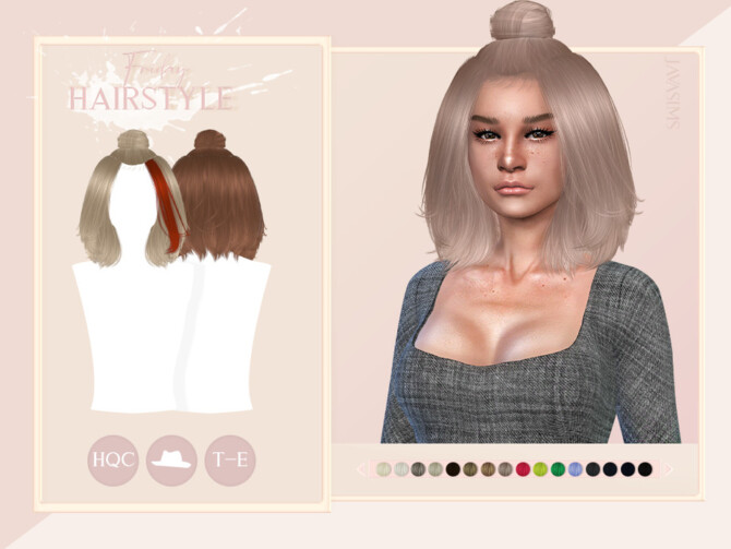 JavaSims- Friday (Hairstyle) by JavaSims at TSR