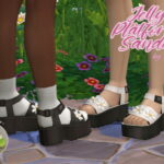 Jelly Platform Sandals at Trillyke