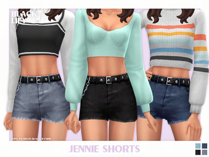 Jennie Shorts by Black Lily at TSR