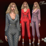 Jenrika jumpsuit by jomsims at TSR