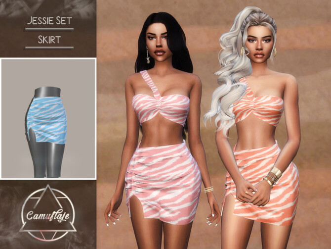 Jessie Set Skirt by Camuflaje at TSR