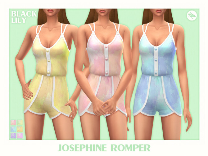 Josephine Romper by Black Lily at TSR