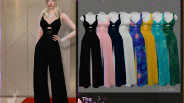 Jumpsuit Noctis Bellus by DanSimsFantasy at TSR