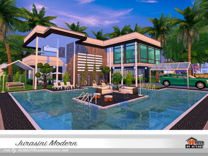 Jurasini Modern House by autaki at TSR