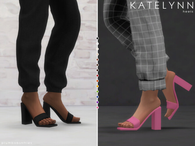 KATELYNN heels by Plumbobs n Fries at TSR