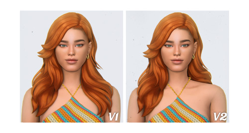 KAY 70’s layered hair at SimsTrouble