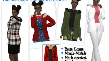 KISMETSIMS’ ACCESSORY COAT at Sims4Sue