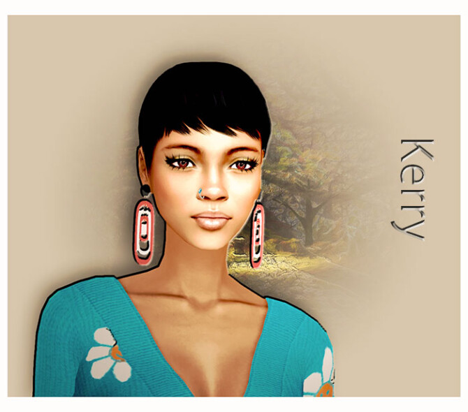 Kerry Leroy by Mich-Utopia at Sims 4 Passions