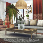 Kiana Living Room by Rirann at TSR