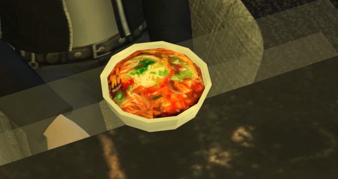 Kimchi Noodle Soup Custom Recipe at Mod The Sims 4