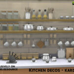 Kitchen decos by kardofe at TSR