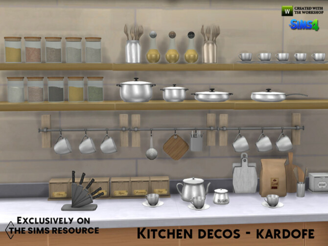 Kitchen decos by kardofe at TSR