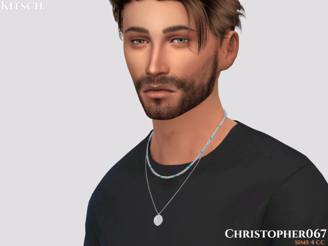 Kitsch Necklace Male by Christopher067 at TSR