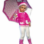 Kitty Rain Set for Toddler Girls at Sims4-Boutique