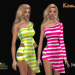 Komnia Dress by jomsims at TSR