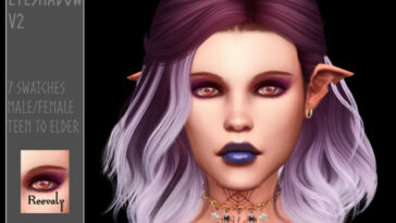 Konios Eyeshadow V2 by Reevaly at TSR