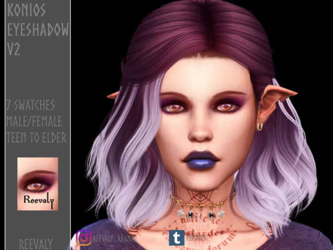 Konios Eyeshadow V2 by Reevaly at TSR