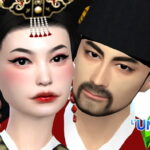 Korean King and Queen at L’UniverSims