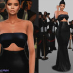 Kylie Jenner Dress DO133 by D.O.Lilac at TSR