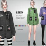 LEKO Industrial Jacket by Helsoseira at TSR