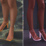 LILAH heels by Plumbobs n Fries at TSR