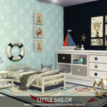 LITTLE SAILOR bedroom by dasie2 at TSR