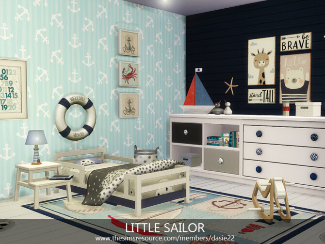 LITTLE SAILOR bedroom by dasie2 at TSR