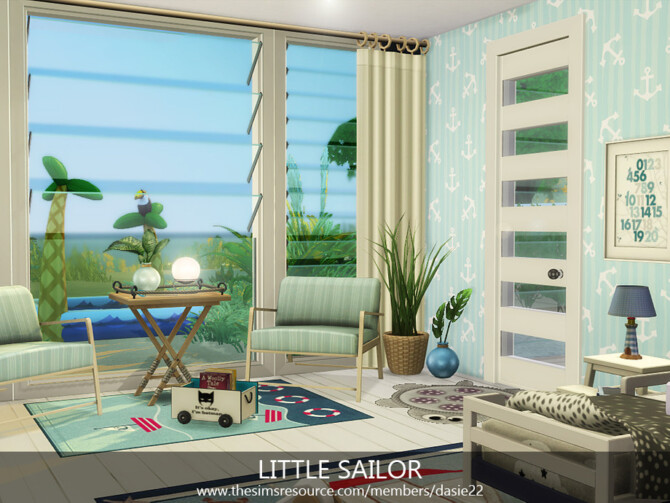 LITTLE SAILOR bedroom by dasie2 at TSR